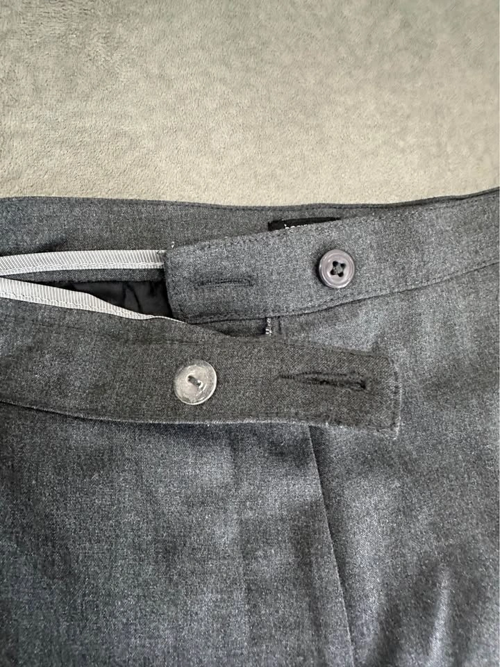 Boy Haggar Petite Size 8 Grey Dress Pants - photo 3