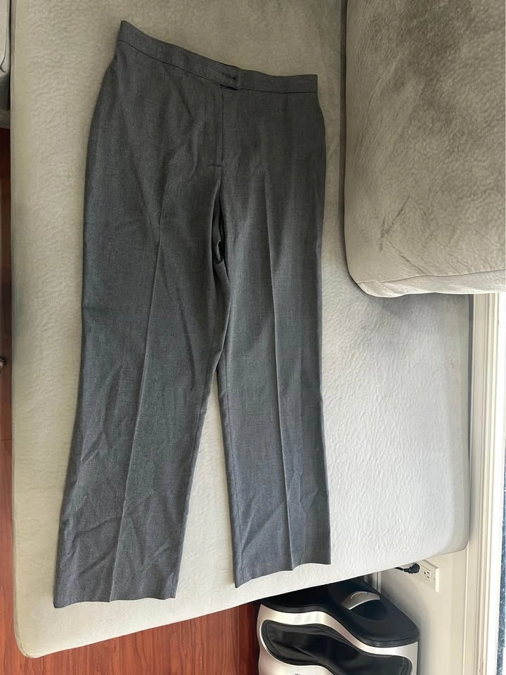 Boy Haggar Petite Size 8 Grey Dress Pants - photo 4