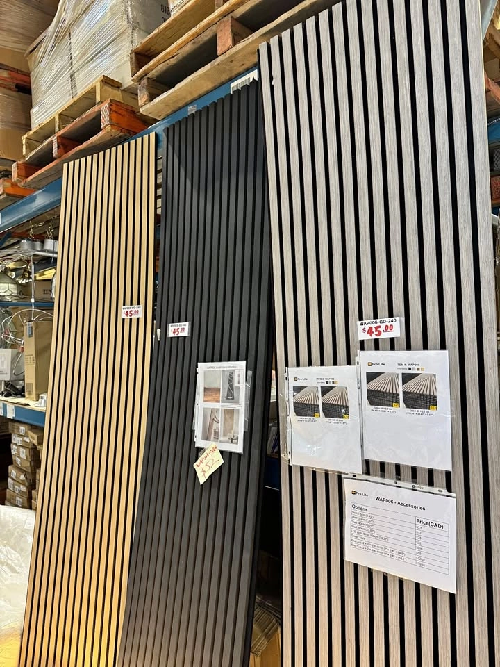 C5196 WAP006 Decorative Soundproof Acoustic Wood Slat Panels