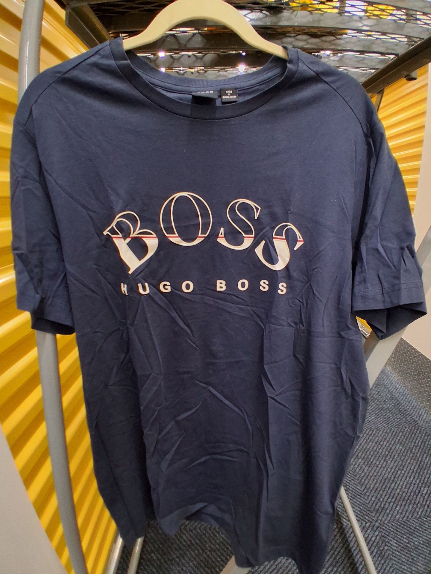 Hugo Boss Navy Logo T-Shirt