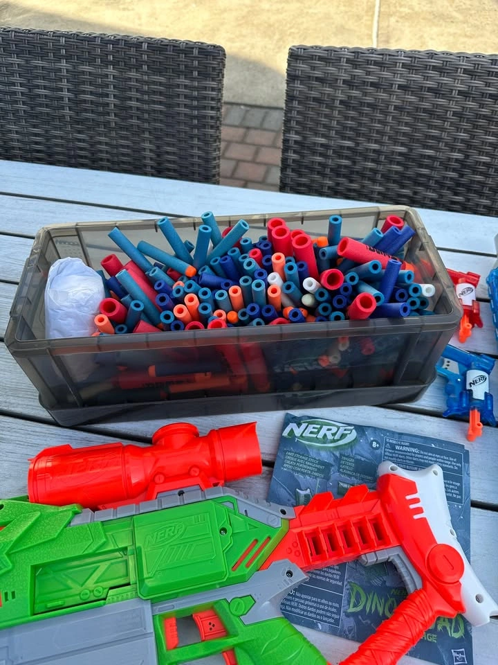 Nerf Guns, Ammo, Nike Bag and Case - photo 5