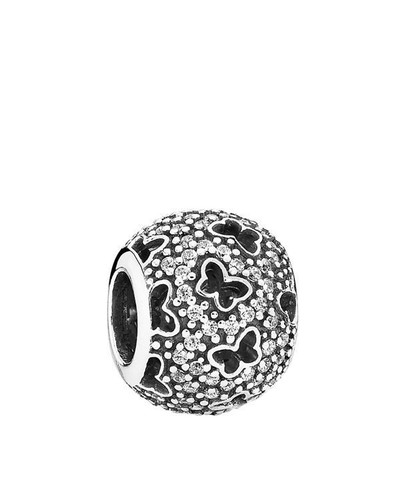 Authentic Pandora Fluttering Butterflies, CZ Charm 791482CZ