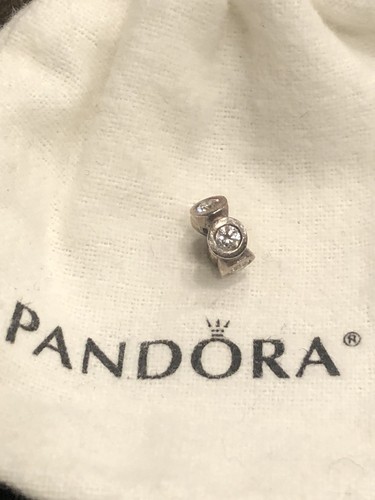 Authentic Pandora Clear Lights, Clear CZ Charm – 925 Sterling Si - photo 2