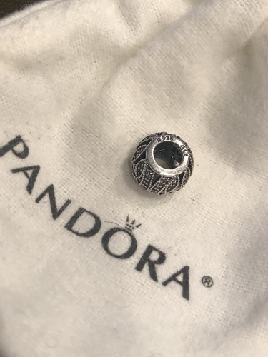 Authentic Pandora Sparkling Leaves, Clear CZ Charm 791380CZ - photo 4
