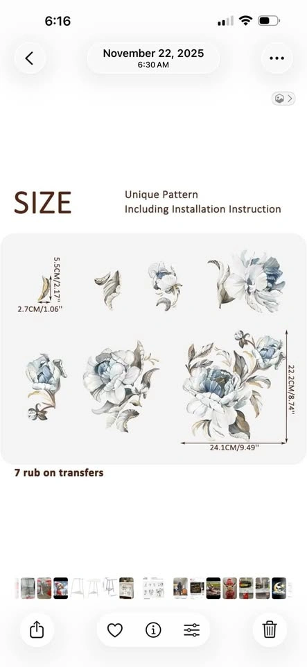 Furniture transfers to help you create an original design - photo 3