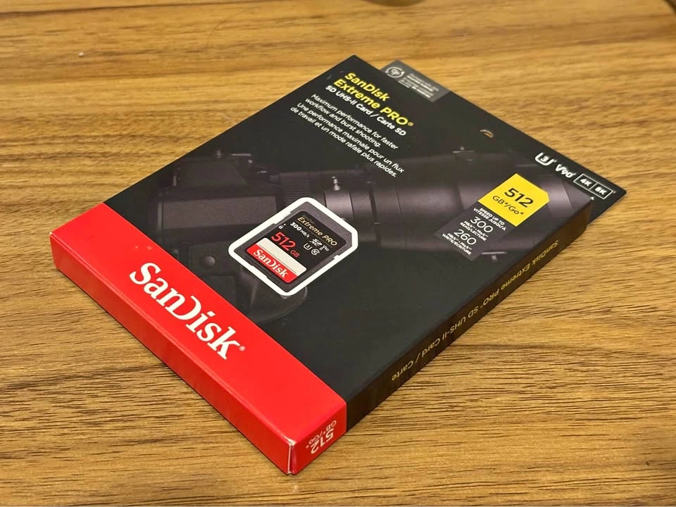 Brand New – SanDisk Extreme PRO SD UHS-II 512GB