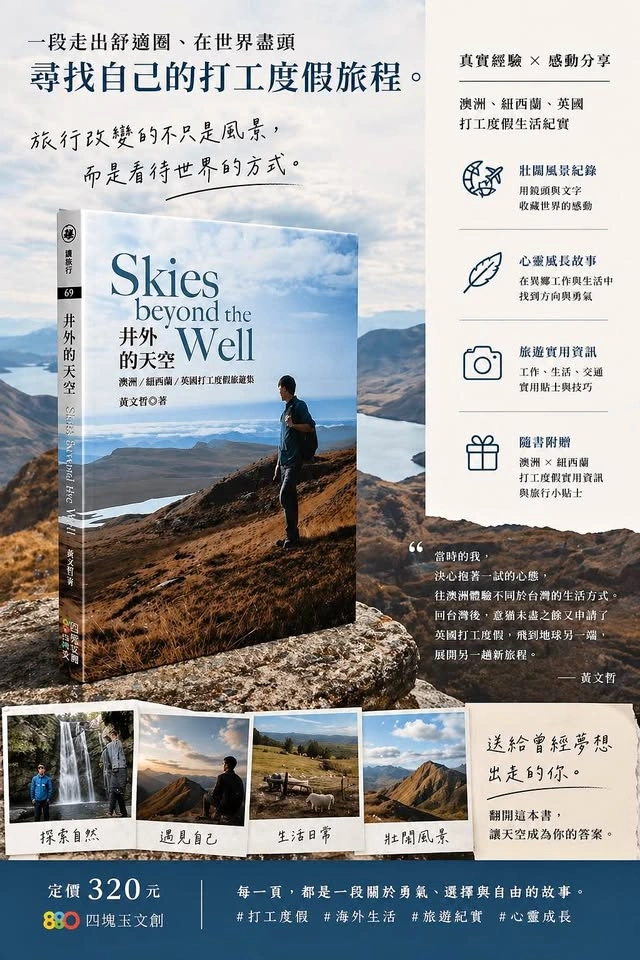 Skies Beyond the Well - Travel Memoir (Signed Copy)