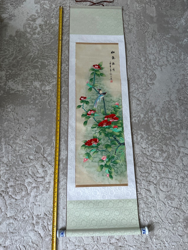 Traditional Chinese hanging scroll painting - photo 5