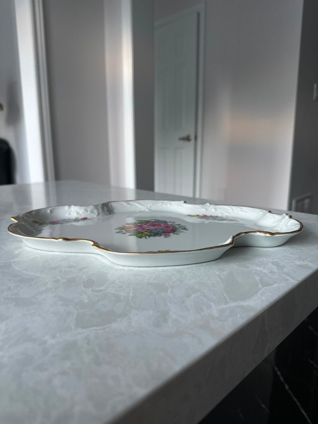 Vintage Limoges France porcelain serving platter - photo 4