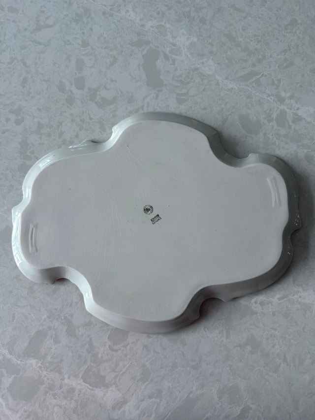 Vintage Limoges France porcelain serving platter - photo 5