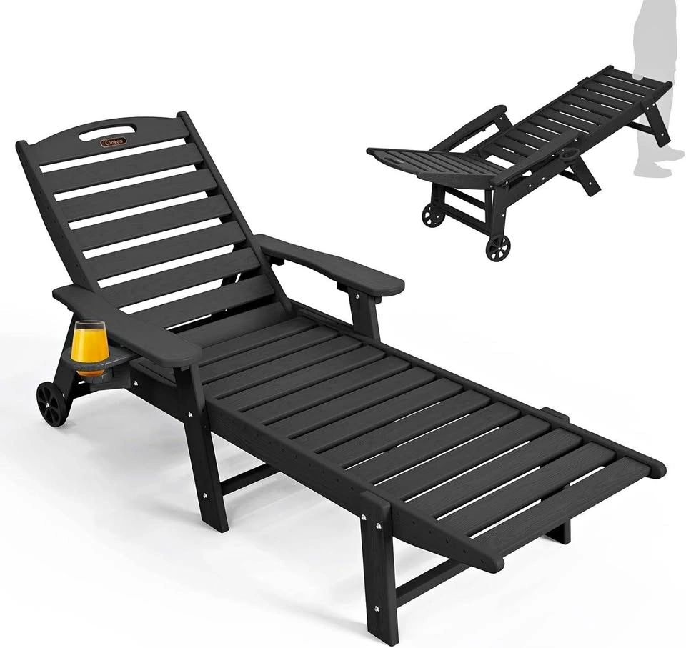 Ciokea Outdoor Chaise Lounge Chair