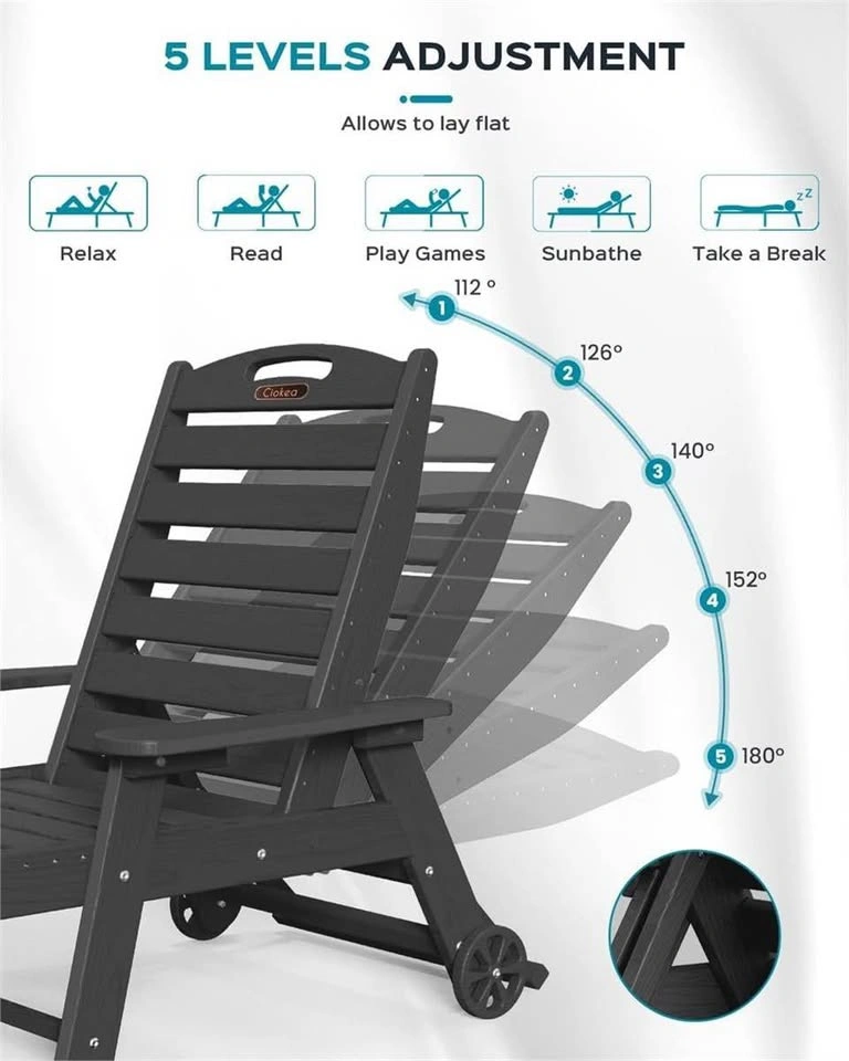 Ciokea Outdoor Chaise Lounge Chair - photo 3
