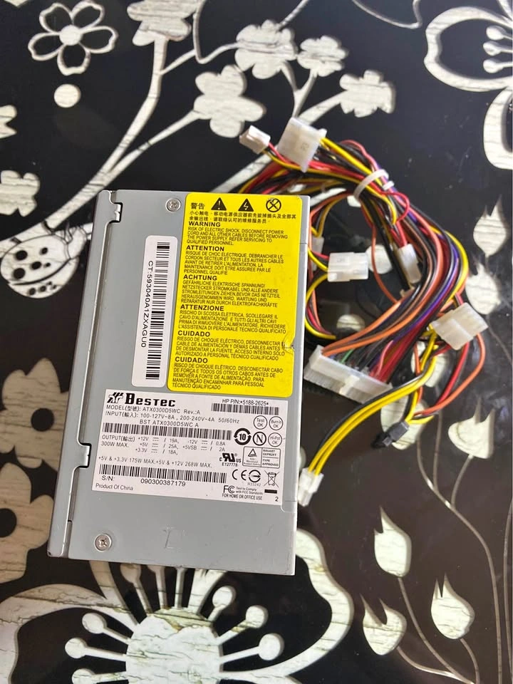 Bestec ATX0300D5WC 300W Power Supply