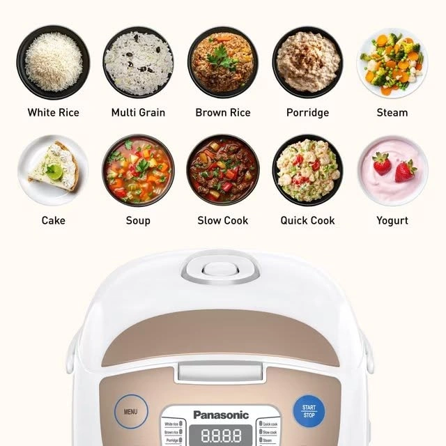 Panasonic SR-ZC123 6 to 12 Cup Multi-Function Rice Cooker - photo 2