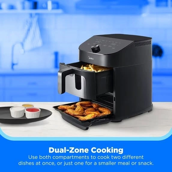 Midea MAD113MCAF 11-Qt Two-Zone Smart Air Fryer Oven - photo 3
