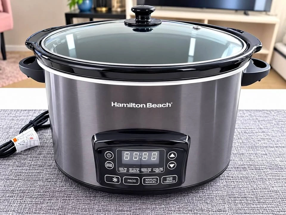 Hamilton Beach 6-Quart Programmable Slow Cooker – Like New