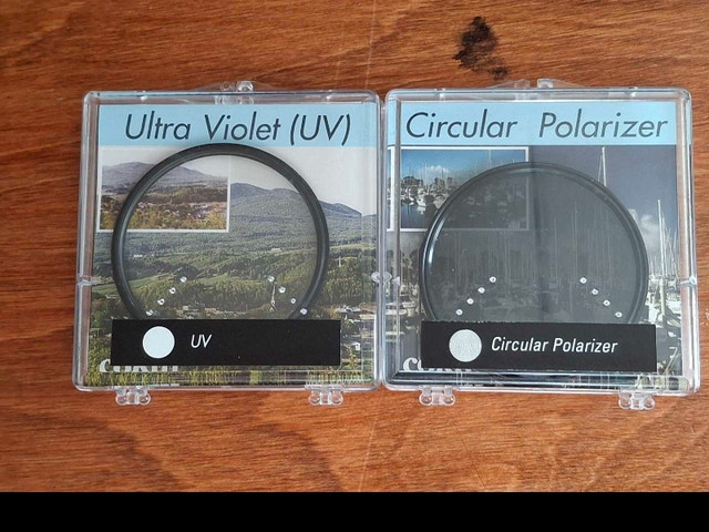 55mm Cokin circular Polarizing filter and UV filter