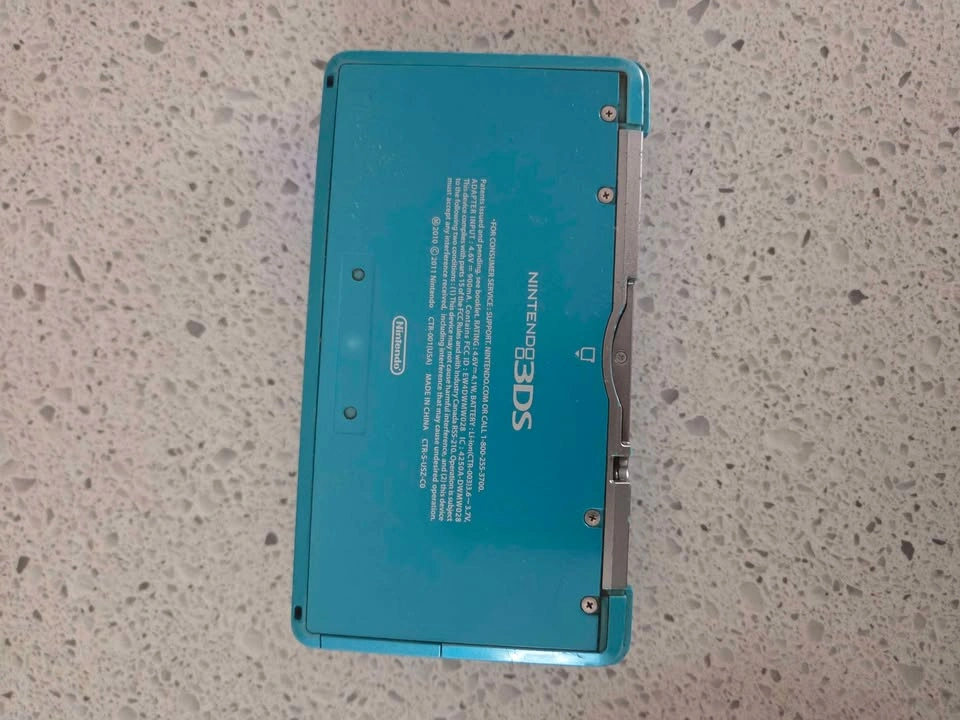 Nintendo 3DS Aqua Blue - photo 3
