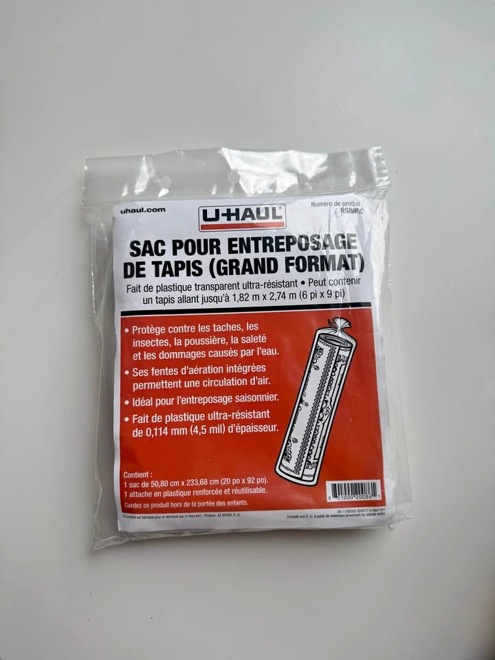 U-Haul Large Rug Storage Bag