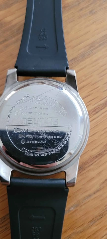 Men's Nautica Indiglo Alarm Watch - photo 2