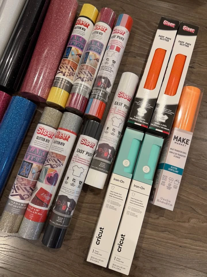 Siser, Cricut, and Make Market Heat Transfer Vinyl Bundle - photo 2