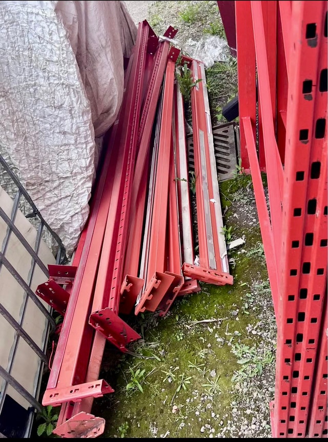 3-Tier Industrial Shelf Galvanized Steel Decks - photo 3