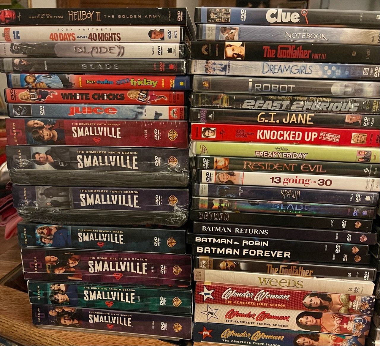 90+ DVD & Blu-ray Collection: Movies, TV Series & Sets