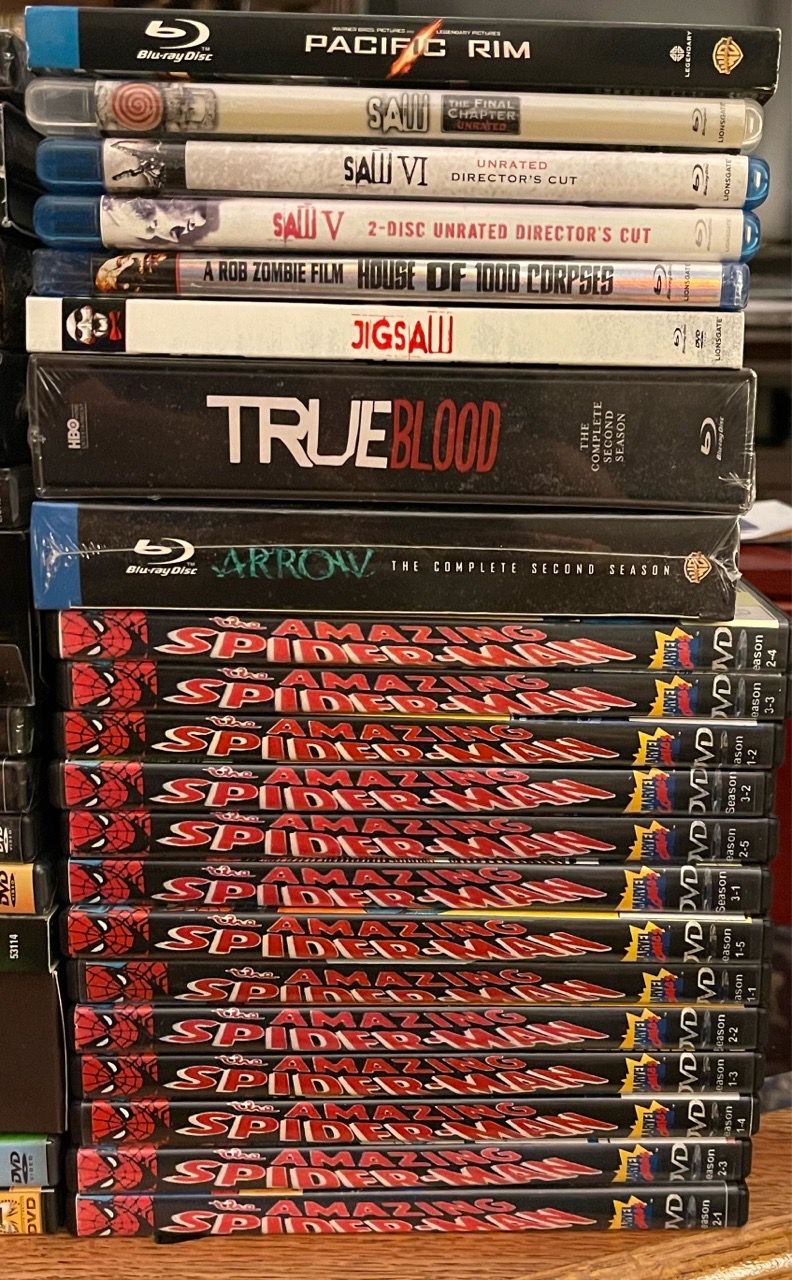 90+ DVD & Blu-ray Collection: Movies, TV Series & Sets - photo 3