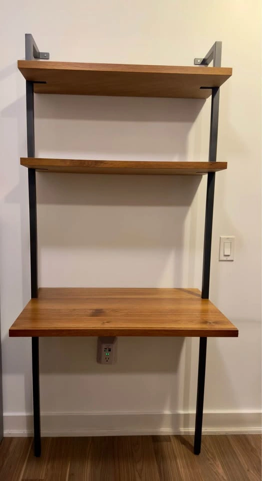 Helix 70" Acacia Desk (CB2) - photo 3