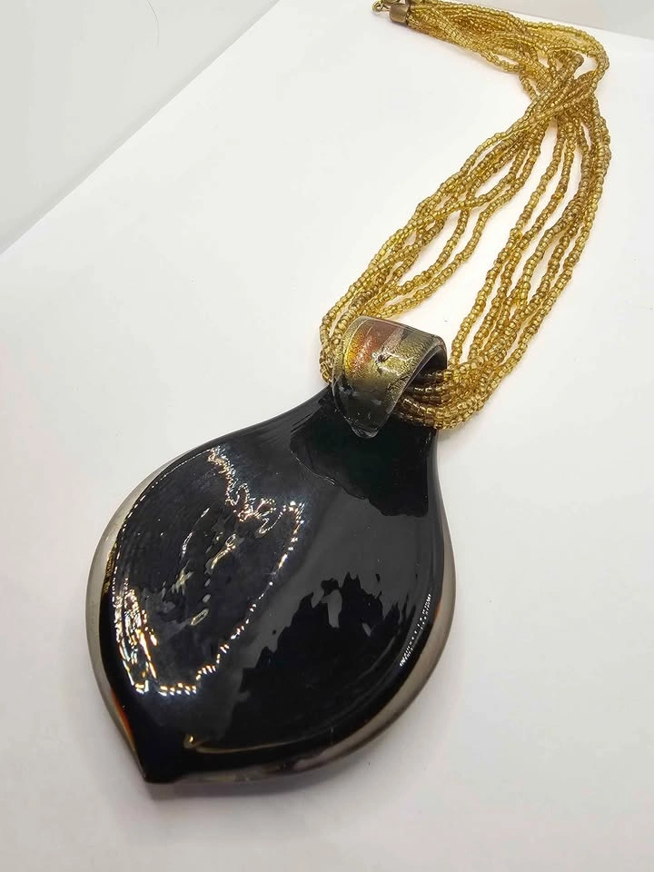 Murano Glass Pendant Necklace - photo 3