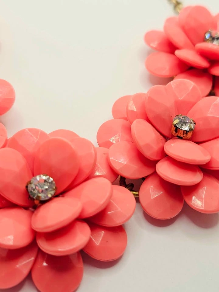 J Crew Statement Flower Necklace - photo 2