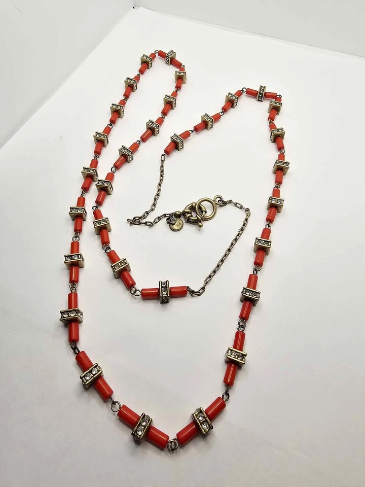 J Crew Faux Coral Necklace