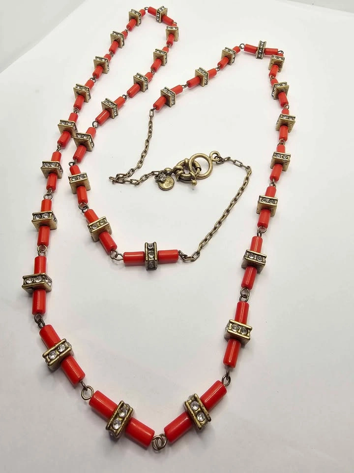 J Crew Faux Coral Necklace - photo 5