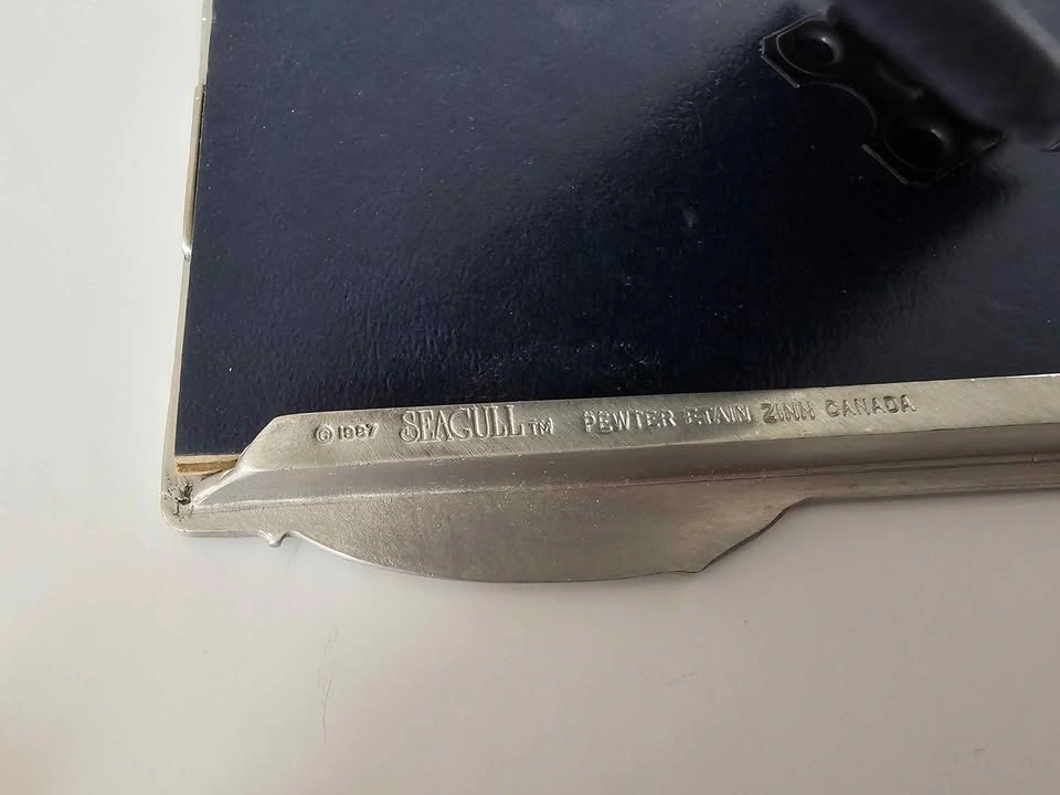 Seagull Pewter Canada Sailboat Frame - photo 5