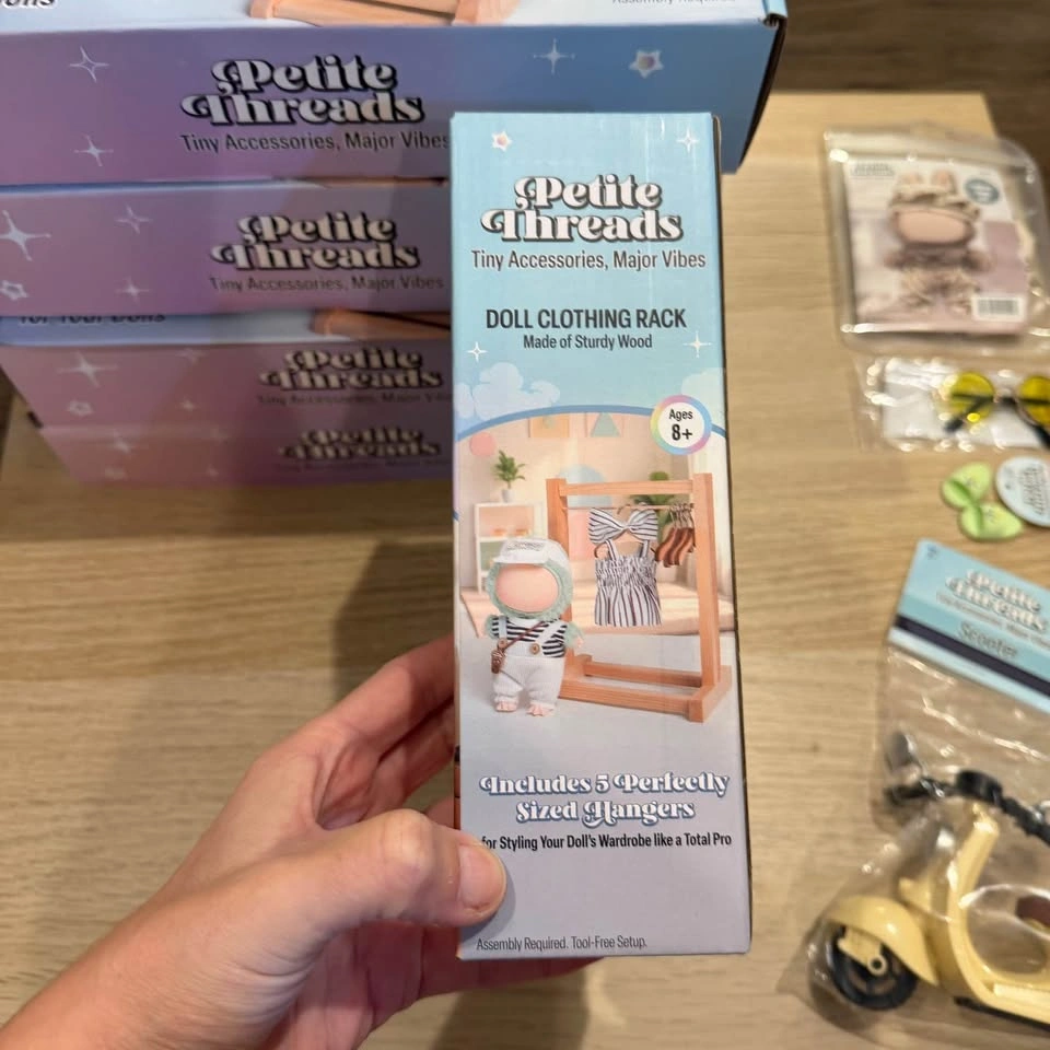 Petite Threads Doll Accessories Bundle for Labubu - photo 3