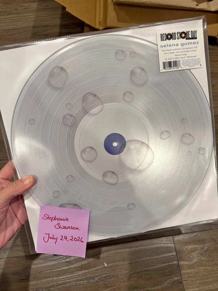 Selena Gomez Droplets Vinyl RSD 2026 NEW