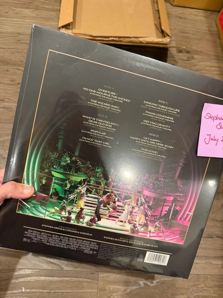 Wicked One Wonderful Night Vinyl RSD 2026 new and sealed - photo 2