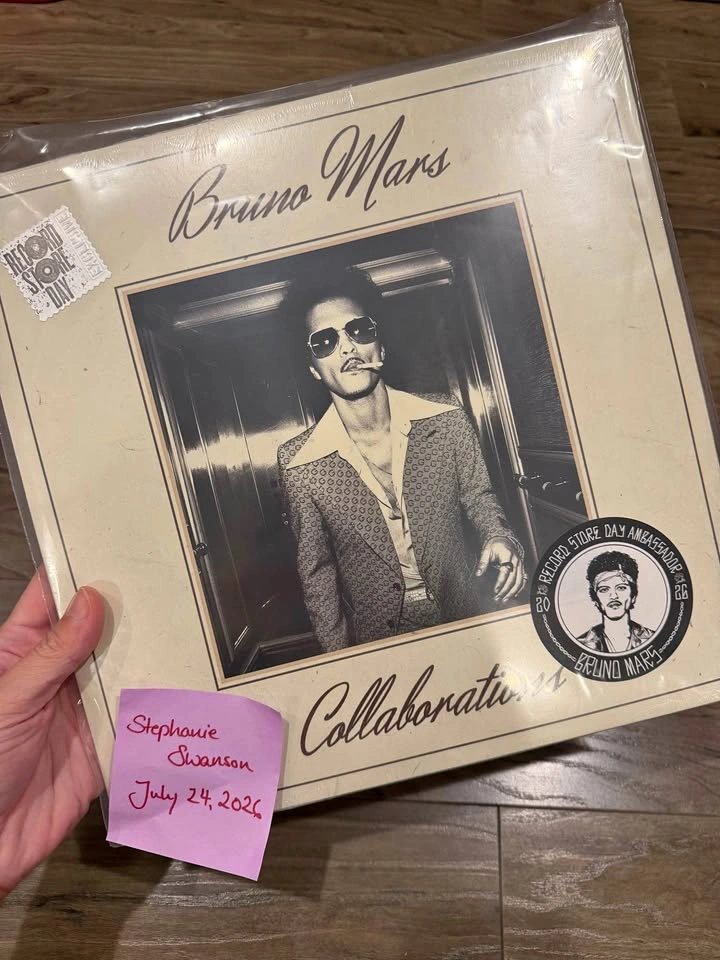 Bruno Mars Collaborations RSD 2026 played once