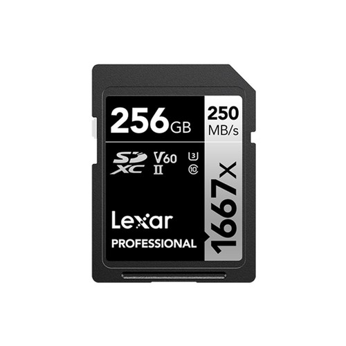 Lexar Pro 256GB 1667X SDXC UHS-II/U3 - photo 2