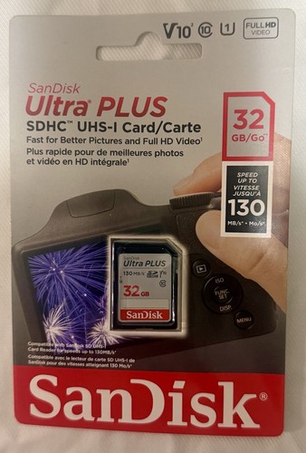 SanDisk Ultra Plus SDHC UHS-I Card 32GB 130 MB/s - photo 3