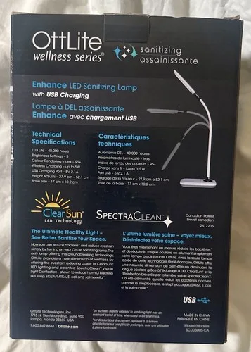 OttLite Desk Lamp SCD0500S-CA - photo 5