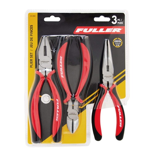 Fuller Tool 413-4930 3-Piece Plier Set