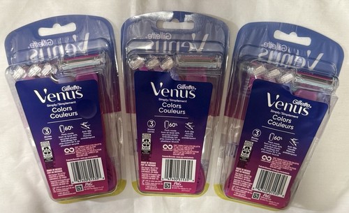 Gillette Venus Simply 3 Disposable Razors - 12 Pack