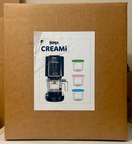 Ninja NC302 CREAMi Ice Cream Maker, black, Refurbished