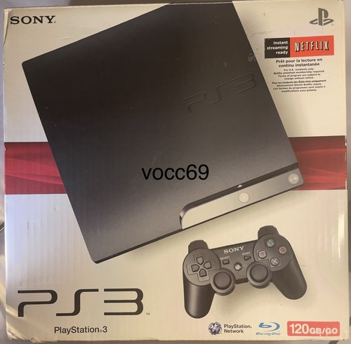 Sony PlayStation 3 - Slim 120GB Black Console