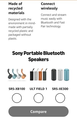 Sony SRS-XB100 Portable Wireless Bluetooth Speaker (Black) - photo 5