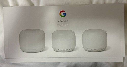 Google Nest Wi-Fi AC2200 Mesh System (2-Pack) - Snow - photo 3