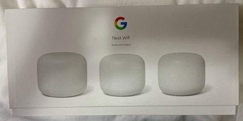 Google Nest Wi-Fi AC2200 Mesh System (2-Pack) - Snow - photo 4