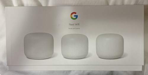Google Nest Wi-Fi AC2200 Mesh System (2-Pack) - Snow - photo 5
