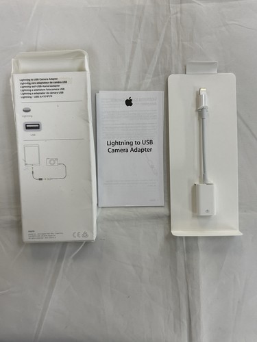 Apple MD821AM/A Lightning to USB Camera Adapter